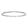 Diamonfire Baguette and Round Zirconia Bracelet