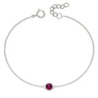 Beginnings Crystal Birthstone Bracelet
