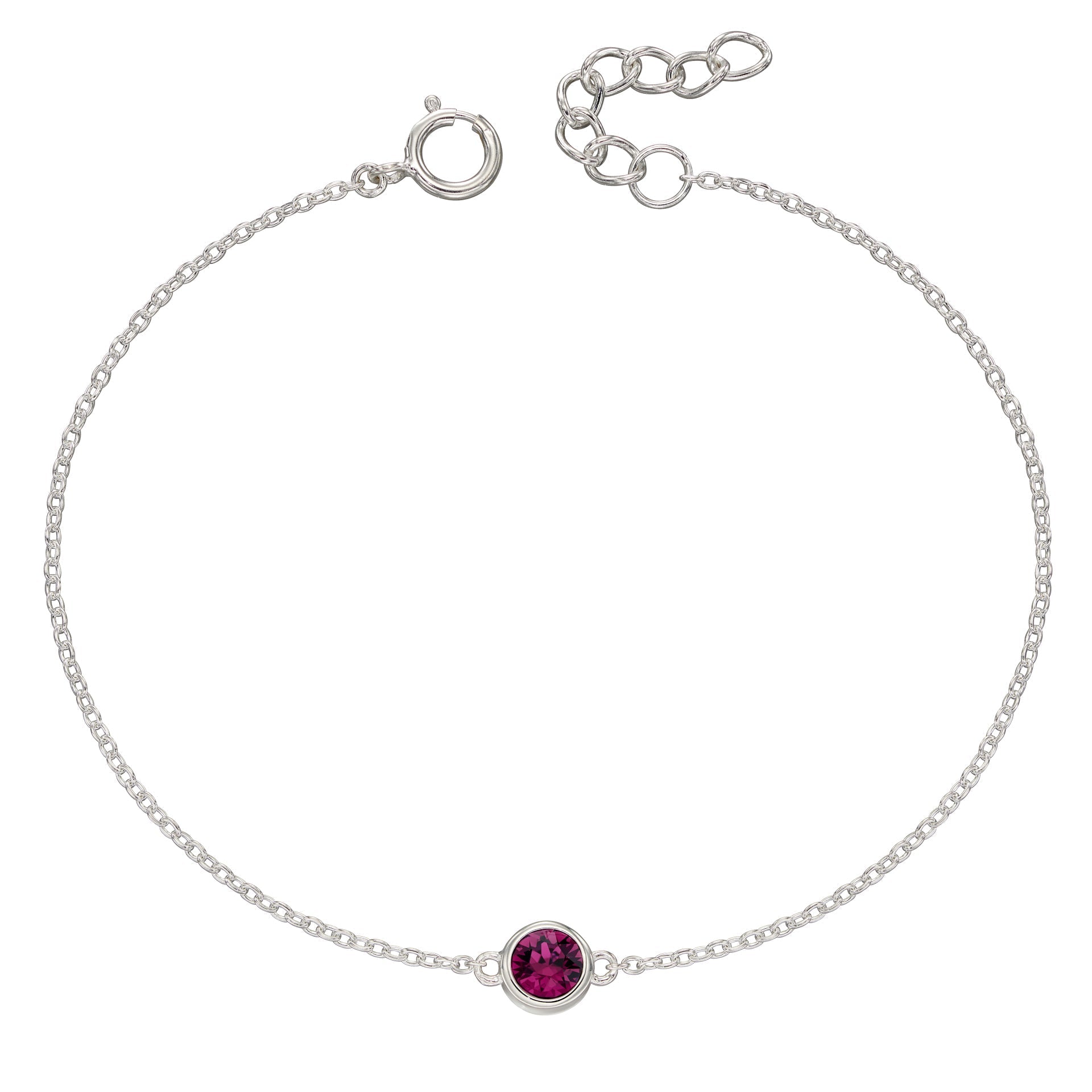 Beginnings Crystal Birthstone Bracelet
