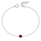 Beginnings Crystal Birthstone Bracelet