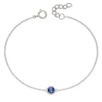 Beginnings Crystal Birthstone Bracelet