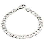 Fred Bennett Heavyweight Diamond Cut Curb Chain Bracelet