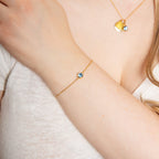 Beginnings Crystal Birthstone Bracelet