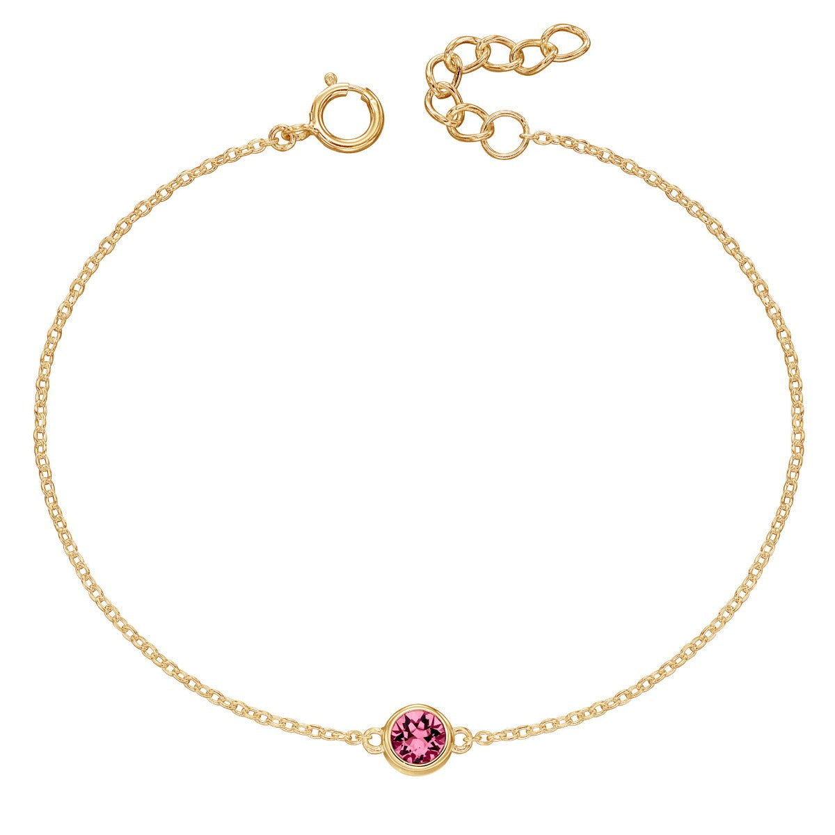 Beginnings Crystal Birthstone Bracelet