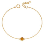 Beginnings Crystal Birthstone Bracelet