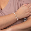 Bracelet de Charms Perle Blanche Beginnings