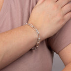 Beginnings Long Link Charm Carrier Bracelet