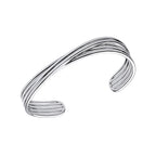 Beginnings Twisted Ridge Cuff Bangle