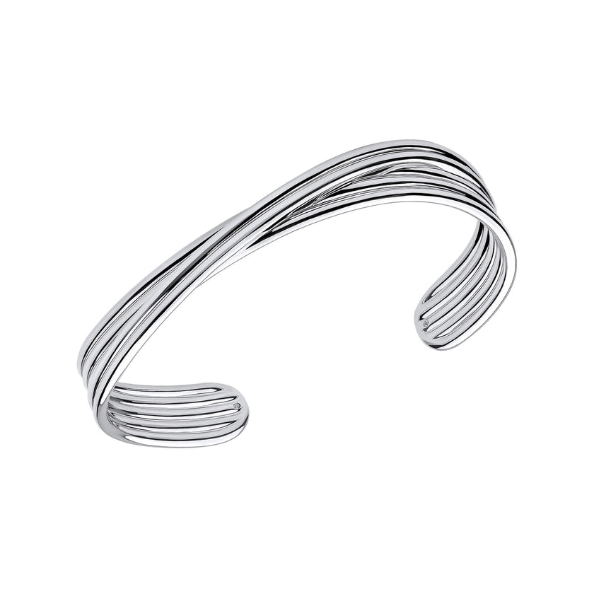 Beginnings Twisted Ridge Cuff Bangle