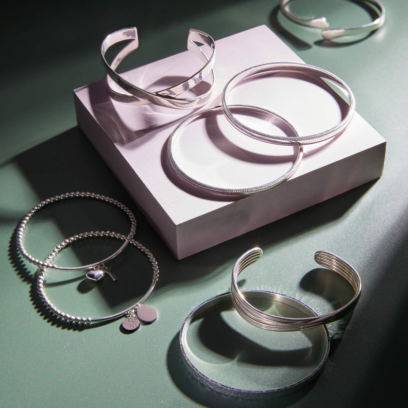 Beginnings Statement Crossover Bangle