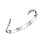 Beginnings Open Ribbon Twist Bangle