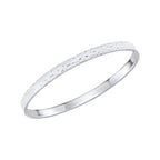 Beginnings Hammered Texture Bangle