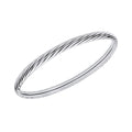 Beginnings Twisted Rope Textured Bangle