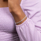 Beginnings Textured Anchor Chain Bracelet
