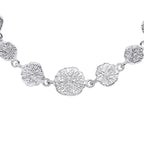 Beginnings Spray Textured Discs Bracelet