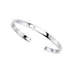 Beginnings Torque Bangle with Cubic Zirconia