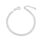 Beginnings Flat Herringbone Chain Bracelet