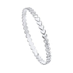 Beginnings Heart Sequence 6mm Bangle