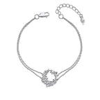 Laura Ashley Silver Cathedine Bracelet
