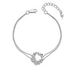 Laura Ashley Silver Cathedine Bracelet