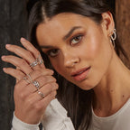 Beginnings Triple Heart Ring