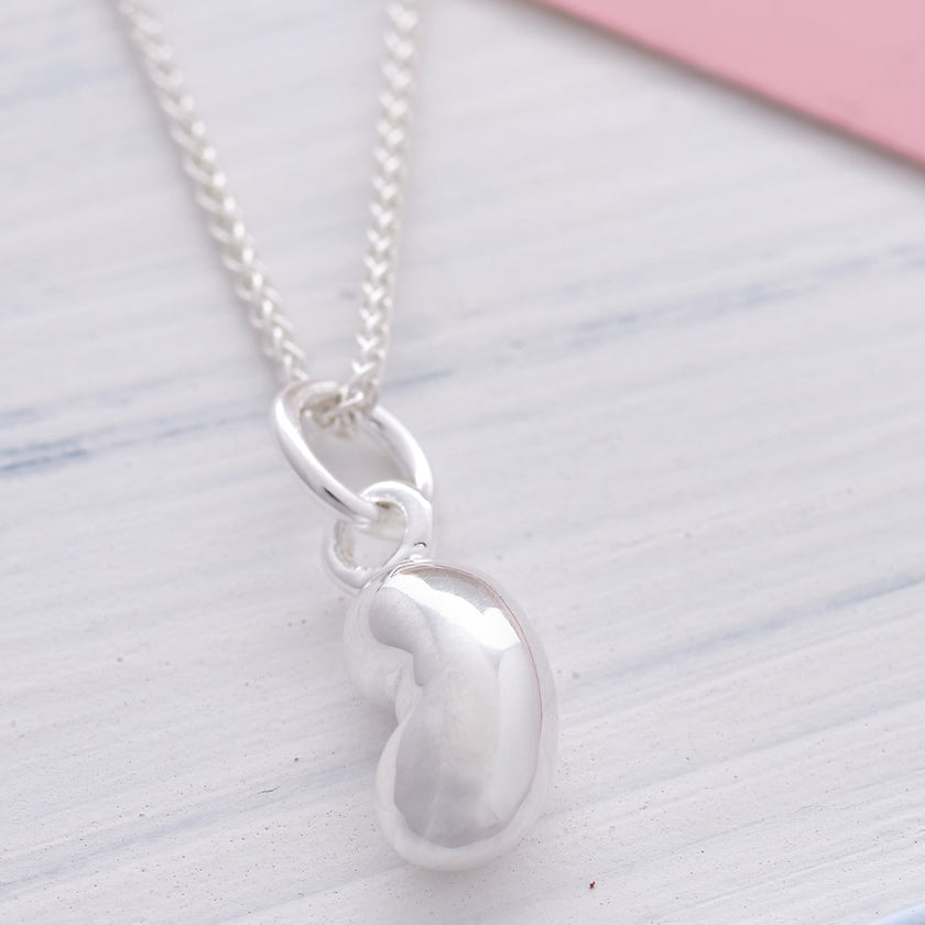 Baby Bean Silver Charm