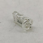Vintage Camera Personalised Silver Charm
