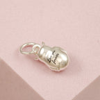 Owl Personalised Silver Charm
