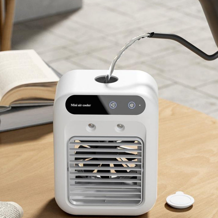 Aire Acondicionado Enfriador de Aire Ventilador Enfriador de Agua Aire Acondicionado para Habitaciones Oficina Aire Acondicionado Portátil Automóviles