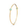 Jonc empilable Simi Three Stone, onyx Pariba