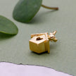 Bird House Silver Charm