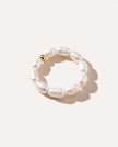 Bague perles et billes