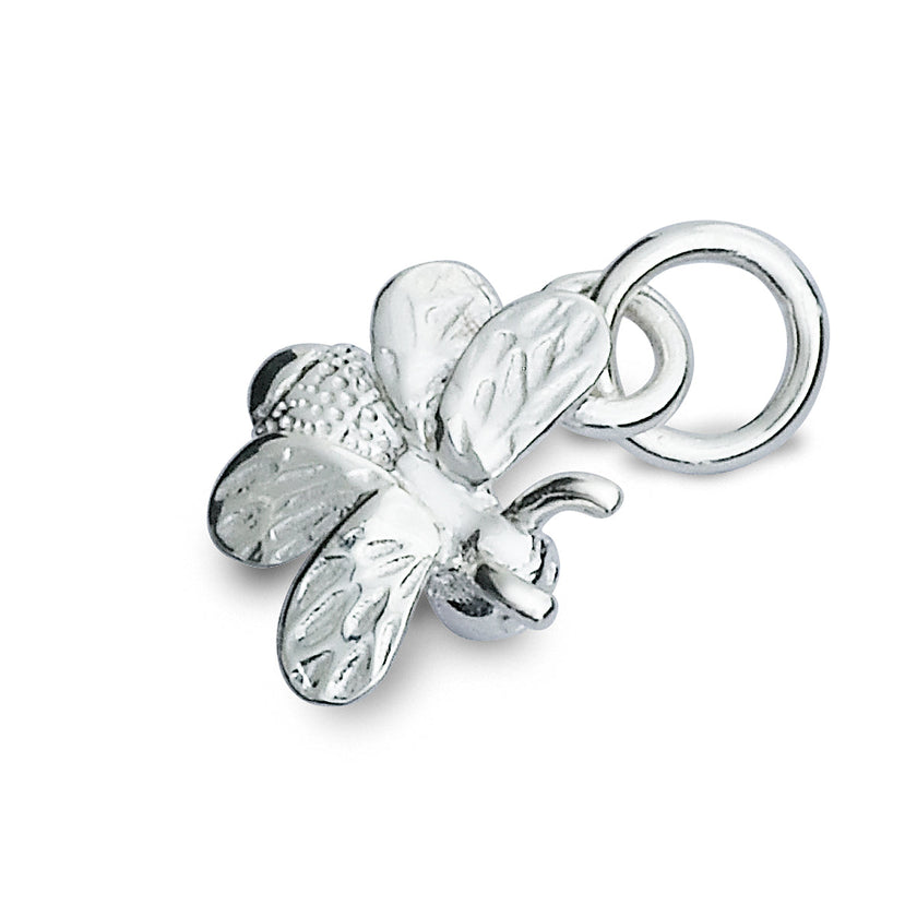 Bumble Bee Silver Charm