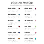 Beginnings Crystal Birthstone Bracelet