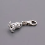Bluebell Flower Silver Charm