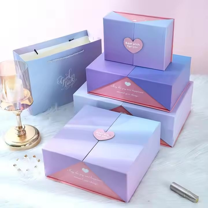 Blue and Pink Gift Box Small