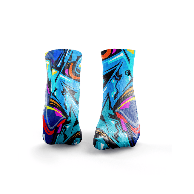 Calcetines con grafiti