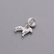 Border Terrier Silver Dog Charm
