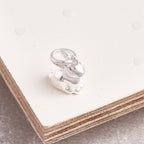 Bunny Rabbit Silver Charm