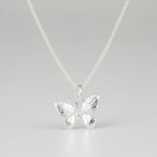Butterfly Silver Charm