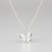 Butterfly Silver Charm