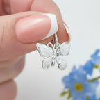 Butterfly Silver Charm