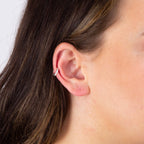 Beginnings Double Row Ear Cuff