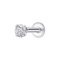 Beginnings Cubic Zirconia Labret Stud Earring