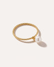 Charm Pearl Ring