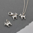 Chihuahua Silver Dog Charm
