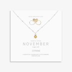 Citrine Birthstone Necklace