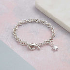 Stardust Trace Chain Charm Bracelet