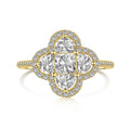 Clover 18k Gold Ring