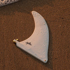 Deflow Cream longboard fin